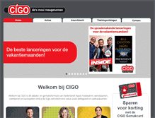 Tablet Screenshot of kopvanzuid.cigo.nl